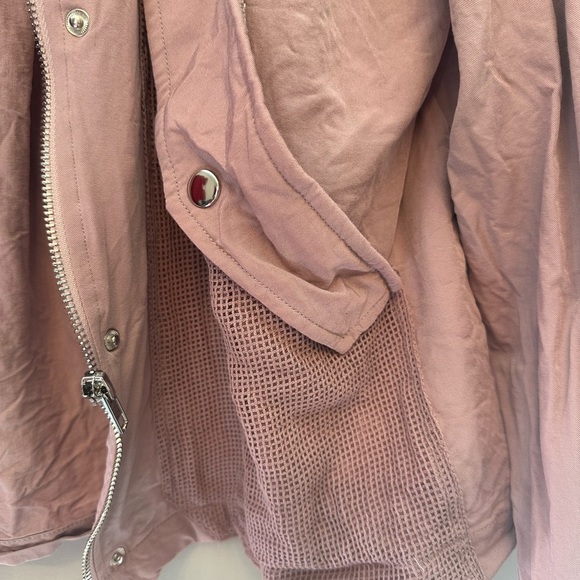 Kori Mauve Utility Jacket Size Medium - Picture 3 of 7